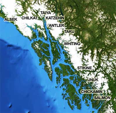Southeast Alaska's river systems