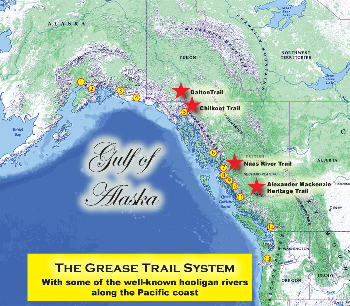 Grease Trails on the Pacific Coast