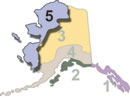 Alaska Region 5 map