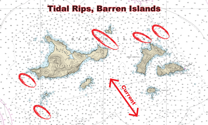 barren islands rips