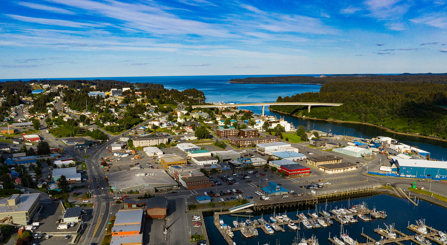 kodiak harbor, kodiak island, alaska