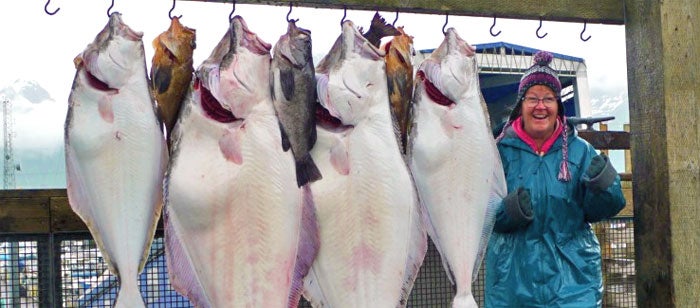 Halibut fishing in Valdez, Alaska