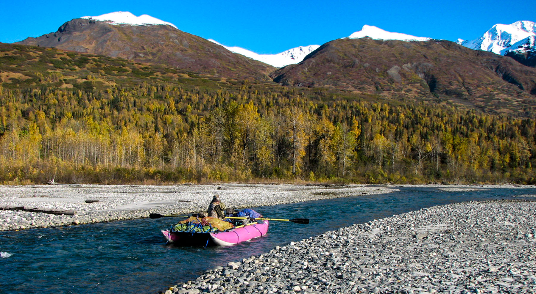 Sockeye fishing on the Russian River, Alaska