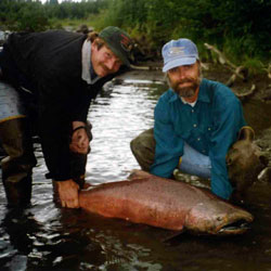 King salmon fishing in Southcentral Alaska