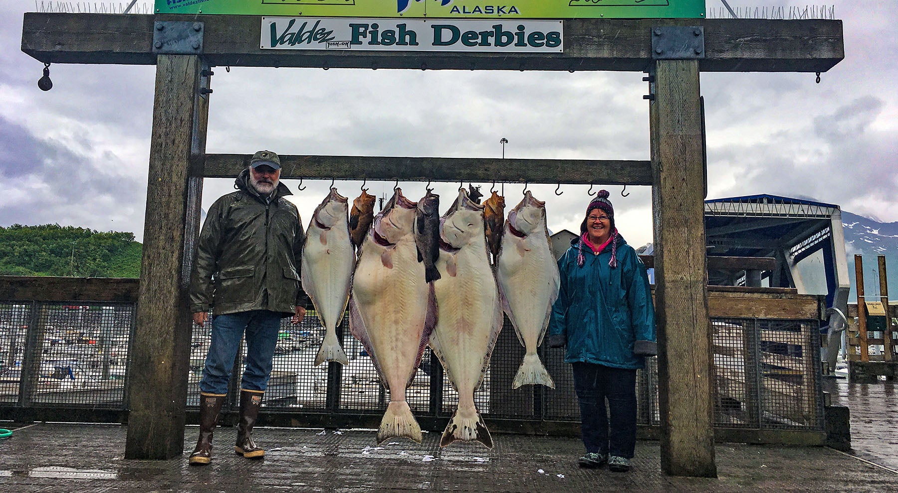 Halibut fishing out of Valdez, Alaska