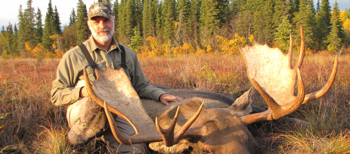 Michael Strahan on an Alaska float hunt for moose