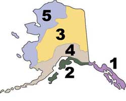 Alaska Regional Map